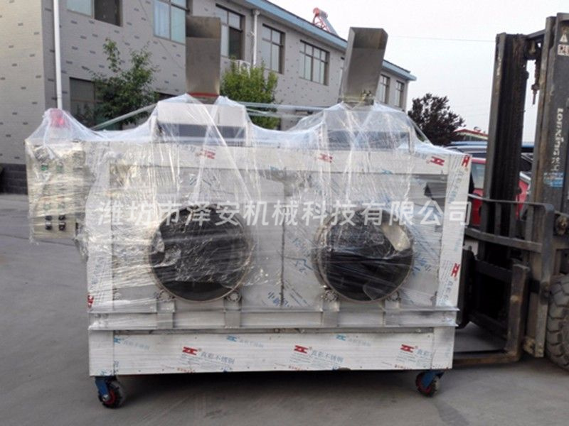 芝麻、花生雙筒旋轉烤爐1