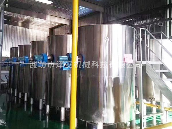 花生蒸煮、入味鍋